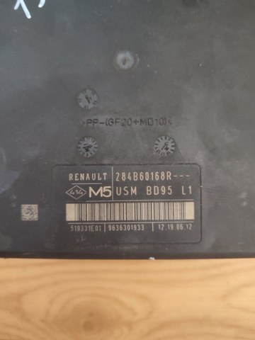284B60168R RENAULT Блок предохранителей купить в Полтава