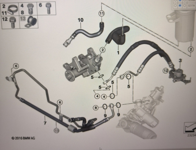 Трубка картера воздушная 32416787042 BMW