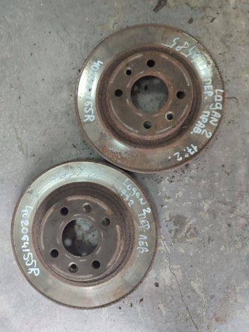 402064155R RENAULT Передние тормозные диски купить в Украина