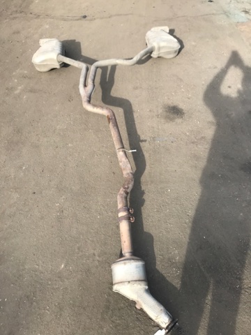 Средний глушитель 4G0253409AT VAG