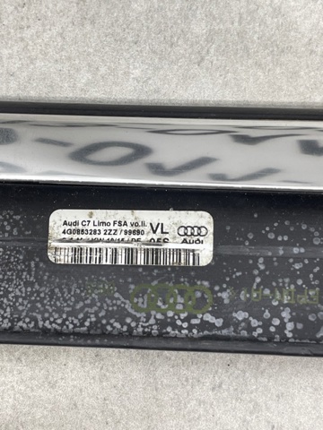 4G0853283 VAG Молдинг опускного стекла двери передней левой купить в Чернигов