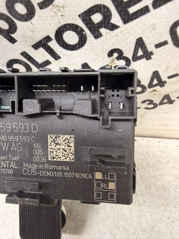 4M0959593D Блок комфорта передней двери купить Украина