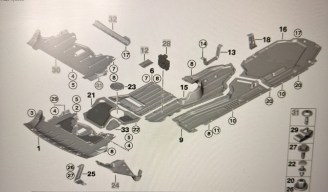 Защита коробки предач 51757161749 BMW