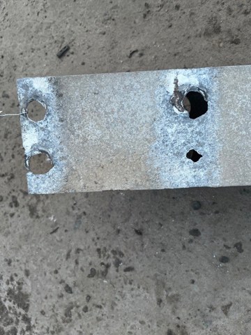 TOYOTA 5217142020 Усилитель бампера заднего в наличии Запорожье