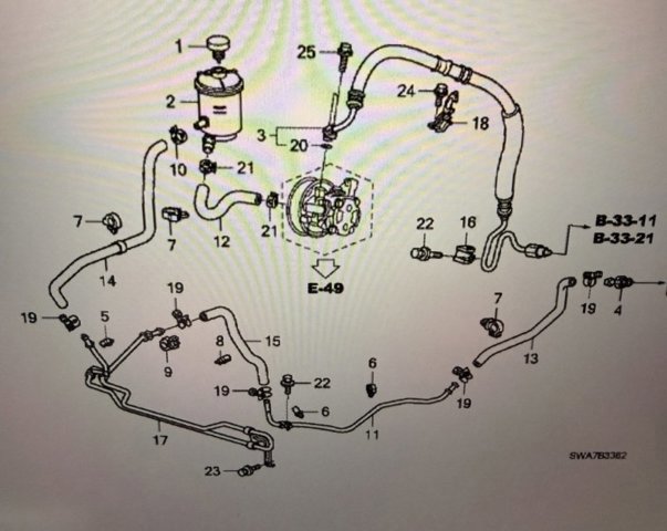 HONDA 53732SWA003 в наличии Украина
