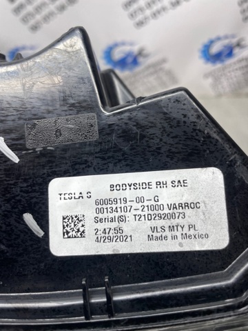 600591900G TESLA Фонарь задний правый внешний купить в Харьков