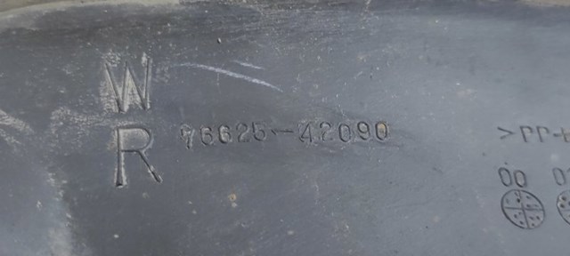 7662542090 TOYOTA Брызговик задний правый купить в Украина