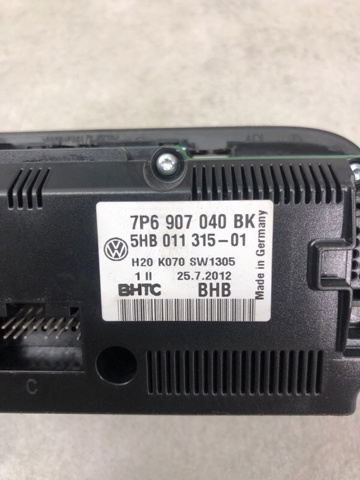 7P6907040BR Блок управления режимами отопления/кондиционирования купить Винница