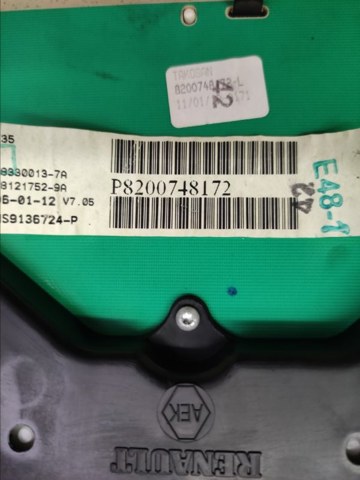 RENAULT 8200748172 Панель приборов в наличии Украина