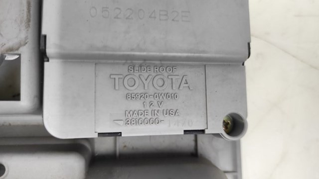 TOYOTA 859200W010 в наличии Черновцы