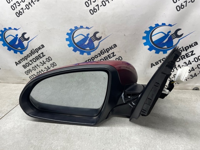 Наружное зеркало левое 87610D5000 HYUNDAI