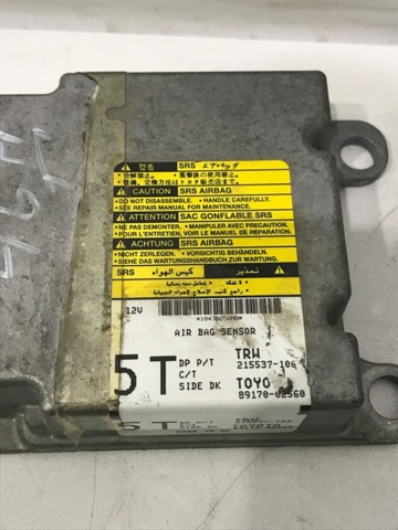 8917002560 TOYOTA Модуль-процессор управления подушкой безопасности (ЭБУ AIRBAG) купить в Украина
