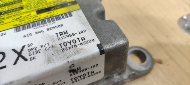 TOYOTA 8917005220 Модуль-процессор управления подушкой безопасности (ЭБУ AIRBAG) в наличии Сумы
