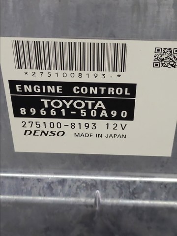 8966150A90 TOYOTA Модуль управления (ЭБУ) двигателем купить в Хмельницкий