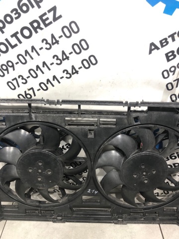 8W0959455K Электровентилятор охлаждения в сборе (мотор+крыльчатка) правый купить Винница