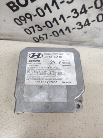 9591026100 HYUNDAI Модуль-процессор управления подушкой безопасности (ЭБУ AIRBAG) купить в Тернополь