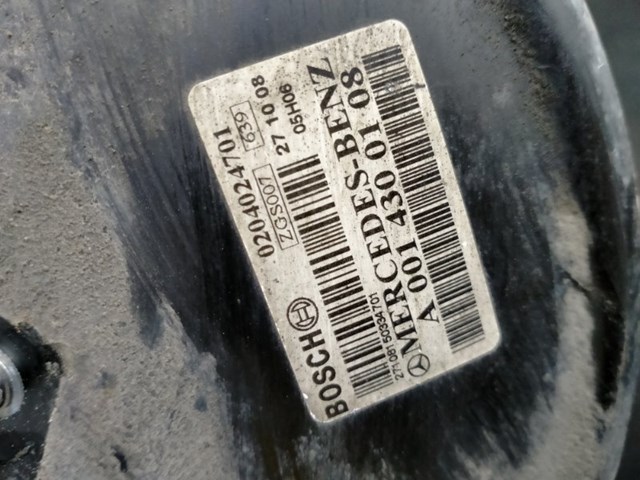 A0014300108 MERCEDES Усилитель тормозов (вакуумный) купить в Днепр