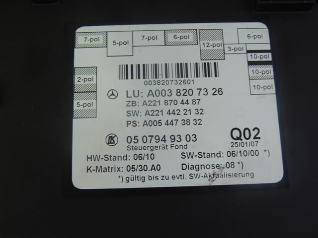 MERCEDES A0038207326 в наличии Черновцы