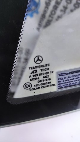 A1636700212 MERCEDES Стекло кузова (багажного отсека) правое купить в Сумы
