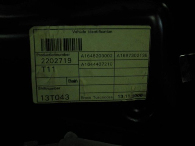 MERCEDES A1647300305 Дверь задняя левая в наличии Тернополь