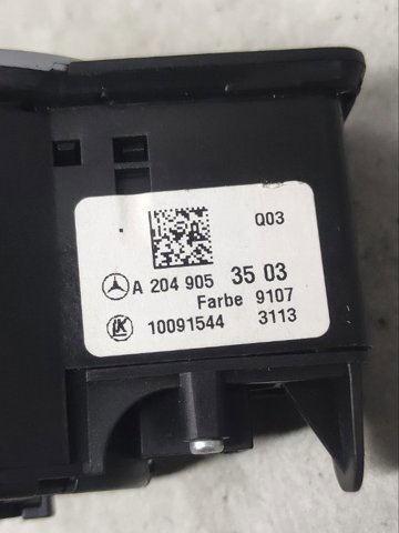 MERCEDES A20490535039107 Переключатель света фар на "торпедо" в наличии Хмельницкий