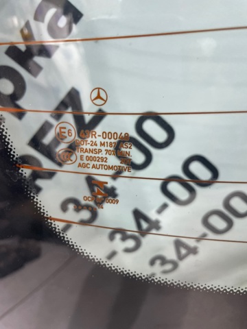 MERCEDES A2056704600 Заднее стекло в наличии Одесса