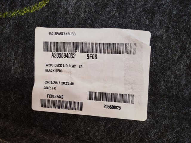 MERCEDES A20569403259F08 Обшивка (облицовка) крышки багажника (двери 3/5-й задней) в наличии Чернигов