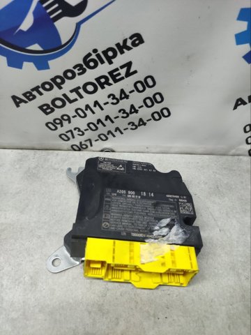 Модуль-процессор управления подушкой безопасности (ЭБУ AIRBAG) A2059001814 MERCEDES