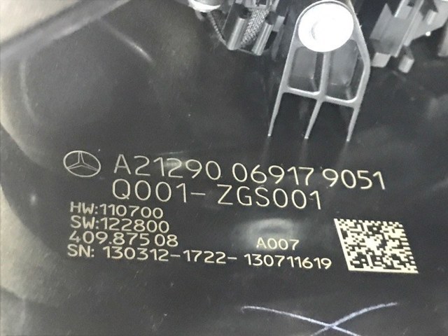 A2129007823 Переключатель подрулевой, в сборе купить Ирпень