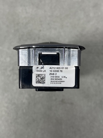 MERCEDES A21290561009107 Кнопочный блок управления стеклоподъемником передний левый в наличии Ровно