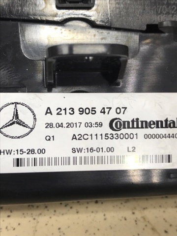 A2139054707 MERCEDES Блок управления режимами отопления/кондиционирования купить в Харьков