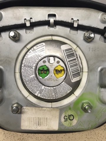22186005029E38 MERCEDES Подушка безопасности водителя купить в Ужгород
