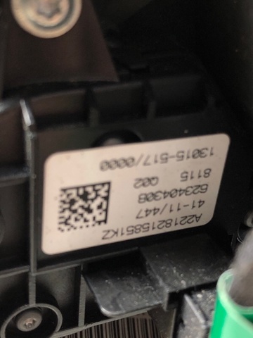 MERCEDES A22186029029E38 Подушка безопасности (AIRBAG) водительская в наличии Киев