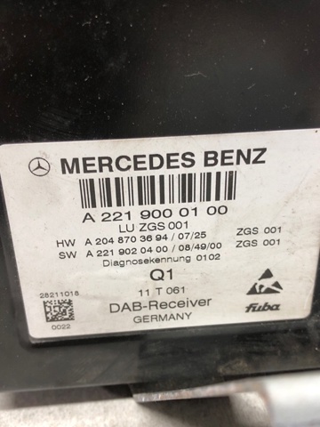 MERCEDES A2219000100 в наличии Днепр