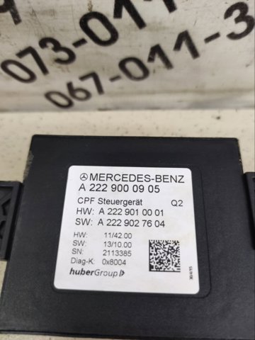 MERCEDES A2229000905 Модуль управления камерой в наличии Ровно