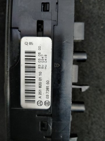 MERCEDES A2518200110 Кнопочный блок управления стеклоподъемником передний левый в наличии Полтава