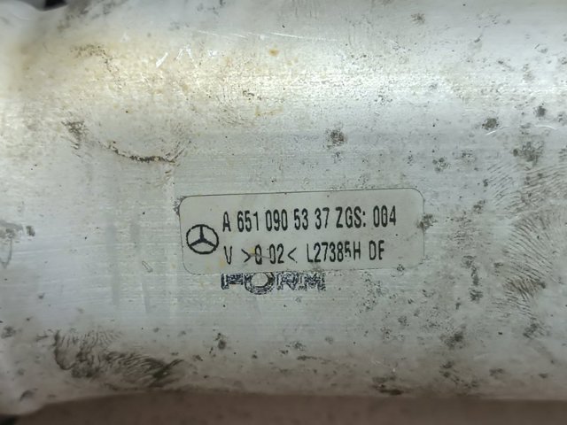 MERCEDES A6510905337 Патрубок воздушный, выход из турбины/компрессора (наддув) в наличии Украина