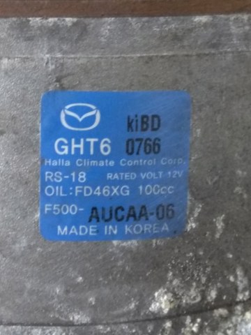 GHT661450 MAZDA Компрессор кондиционера купить в Винница