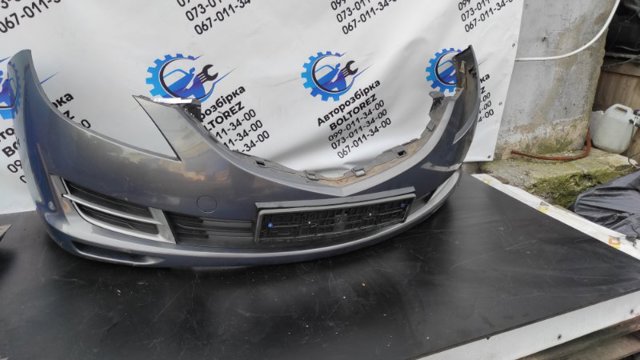 Бампер передний в сборе GS1D50031F8P MAZDA
