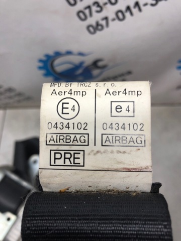 Ремень безопасности передний правый H6884EB31B NISSAN