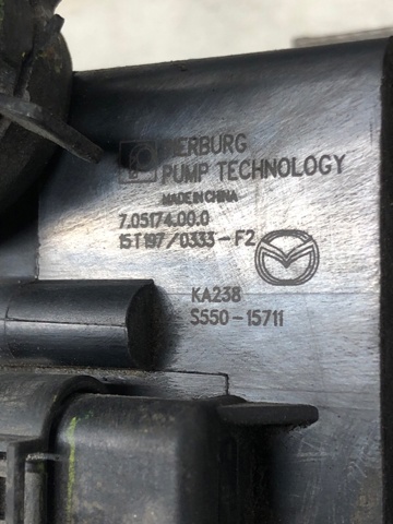 S55215710A MAZDA Помпа водяная (насос) охлаждения, дополнительный электрический купить в Днепр