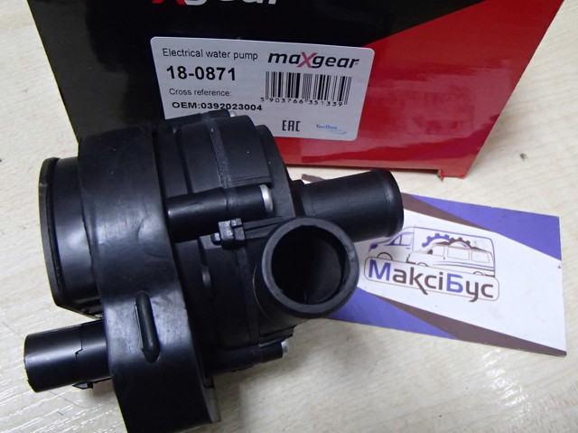 Помпа водяная, дополнительная электрическая 180871 MAXGEAR