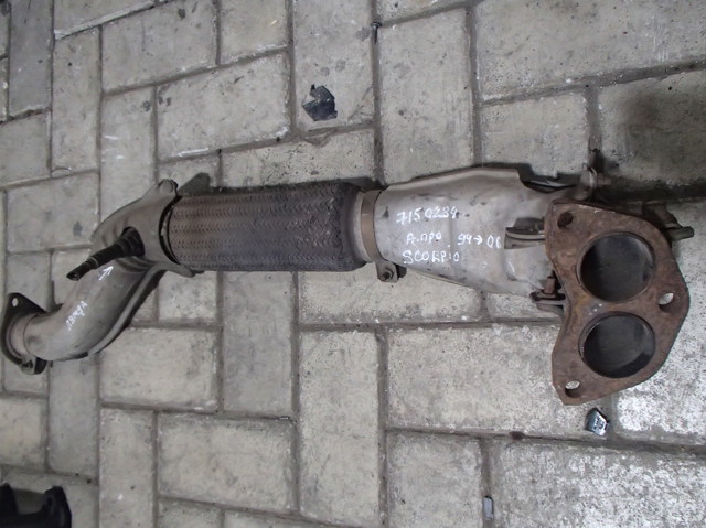 Штаны глушителя передние 7150284 FORD