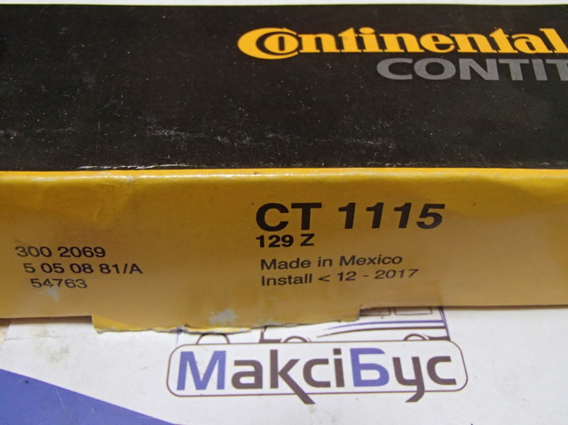 ГРМ ремни CT1115 CONTINENTAL