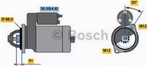 0001108405 BOSCH Стартер купить в Житомир