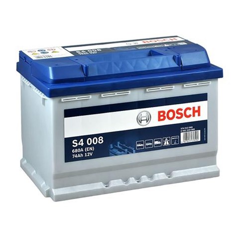 Bosch s4 акумулятор 12в / 74а-год / 680a / 175190278 / 17,54кг (виводи -+) 0092S40080