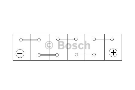 Bosch s4 asia акумулятор 12в 40а-год / 330a / 127227187 / 9,74кг (виводи -+) 0092S40180