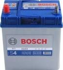 Bosch s4 asia акумулятор 12в 40а-год / 330a / 127227187 / 9,74кг (виводи +-) тонкі клеми 0092S40190