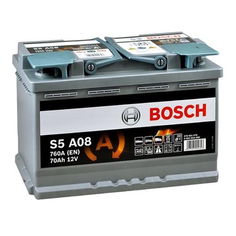 0 092 S5A 080 BOSCH - Аккумулятор 70Ah/760A (278x175x190/+R/B13