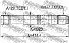 Привод в сборе левый 0112ZZT251LH FEBEST